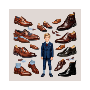 Image of Young Boy's Formal Shoes thedapperboy.com